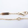 Van Cleef & Arpels Vintage Alhambra Tigar eye Necklace YG750 5.0g VCARD386004