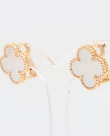 Van Cleef & Arpels Vintage Alhambra shells Piercing jewelry