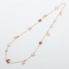 Van Cleef & Arpels lucky spring shells Carnelian Necklace 750(PG) 41.7g6