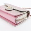 Chanel Mini Matelasse Lambskin Single flap single chain bag Pink Gold Metal fittings HA88J62A3