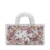 Christian Dior Lady Dee Joy Bijou x leather 2way handbag White2
