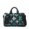 Louis Vuitton Monogram Eclipse Graffiti Keepall Bandoulière 25