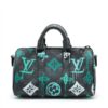 Louis Vuitton Monogram Eclipse Graffiti Keepall Bandoulière 25 M213992