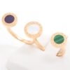 Bvlgari Bvlgari shells Malachite rings 750(PG) 9.4g M 1