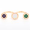 Bvlgari Bvlgari shells Malachite rings 750(PG) 9.4g M
