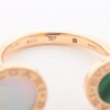 Bvlgari Bvlgari shells Malachite rings 750(PG) 9.4g M 3