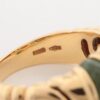 Bvlgari Gancho Green tourmaline diamond rings 750(YG) 10.9g Tourmaline4