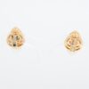 Bvlgari Pearl diamond Earings 750(YG) 19.8g Sapphire shikake 3