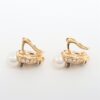 Bvlgari Pearl diamond Earings 750(YG) 19.8g Sapphire shikake 6