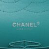 Chanel Big Matelasse Lambskin Double flap Double chain bag Blue Silver Metal fittings 204391846
