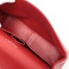 Chanel Big Matelasse Lambskin Double flap Double chain bag Red Silver Metal fittings 174291115