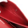 Chanel Big Matelasse Lambskin Double flap Double chain bag Red Silver Metal fittings 174291116