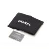 Chanel Mini Matelasse Tweed Single flap single chain bag Black × White Silver Metal fittings 284826677