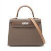 Hermes Kelly 25 Veau Epsom Étoupes x biscuis 2022