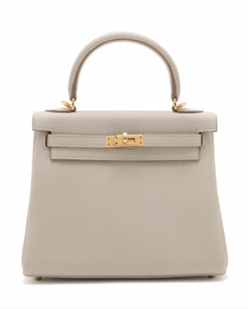 Hermes Kelly 25 Togo Craie 2023