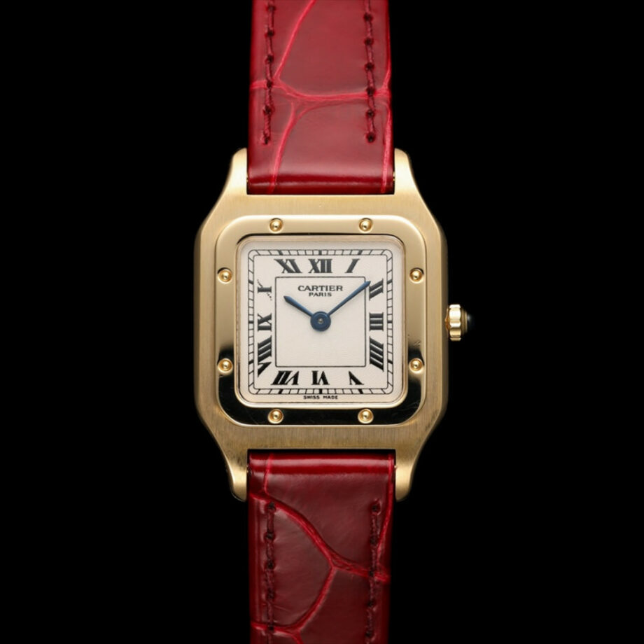 Cartier Santos Dumont Extraflat 1577