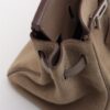 Hermes Birkin 25 Grizzly x Voswift Griscaille x etoupes Silver Metal fittings Z 202109