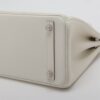 Hermes Birkin 25 Swift mushroom Silver Metal fittings B 20233
