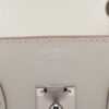 Hermes Birkin 25 Swift mushroom Silver Metal fittings B 20238