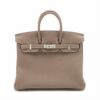 Hermes Birkin 25 Togo Etoupe Silver Metal fittings B 20231