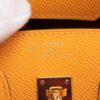 Hermes Birkin 25 Veau Epsom Jaune d’or Gold Metal fittings Y 20208