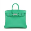 Hermes Birkin 25 Veau Swift Veil comics Silver Metal fittings B 20231