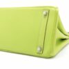 Hermes Candy Birkin 30 Veau Epsom Kiwi x chartreuse Silver Metal fittings □N20103