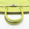 Hermes Candy Birkin 30 Veau Epsom Kiwi x chartreuse Silver Metal fittings □N20105