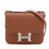 Hermes Constance 3 Mini 18 Miroir Veau Epsom Gold Silver Metal fittings B 20231