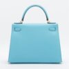 Hermes Kelly 28 Veau Epsom Blue du nord Gold Metal fittings U 20222