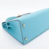 Hermes Kelly 28 Veau Epsom Blue du nord Gold Metal fittings U 20224