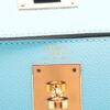 Hermes Kelly 28 Veau Epsom Blue du nord Gold Metal fittings U 20227