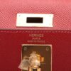 Hermes Kelly 28 Veau Epsom Rouge casaque Gold Metal fittings T20157