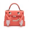 Hermès Kelly Doll Picts Alligator x Epson Rose texas Silver Metal fittings B 20231