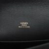 Hermes Pochette Kelly Swift Black Gold Metal fittings U 20228
