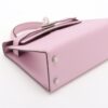 Hermes mini kelly 2 20 Veau Epsom Mauve sylvestre Silver Metal fittings U 20224
