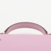 Hermes mini kelly 2 20 Veau Epsom Mauve sylvestre Silver Metal fittings U 20226