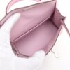 Hermes mini kelly 2 20 Veau Epsom Mauve sylvestre Silver Metal fittings U 20227