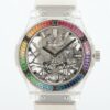 Hublot Classic Fusion 1622890 Crystal x rubber Tourbillon Skeleton