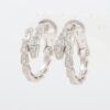 Bulgari Serpenti Earrings Viper diamond Piercing