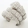Serpenti ring double spiral Viper diamonds