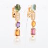 Bvlgari Allegra Multicolor Pearl diamond Earings 750(YG) 14.0g2