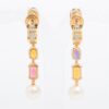 Bvlgari Allegra Multicolor Pearl diamond Earings 750(YG) 14.0g3