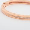 Bvlgari B.Zero 1 full Bangle diamond Bracelet 750(PG) 29.3g M3