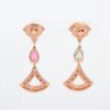 Bvlgari Diva Dream diamond Colored stone Piercing jewelry 750(PG) 7.1g3