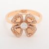 Bvlgari Fiorever diamond rings 750(PG) 5.1g 552