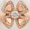Bvlgari Fiorever diamond rings 750(PG) 5.1g 556