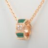 Bulgari Serpenti Viper Necklace Malachite diamond