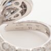 Bvlgari Serpenti diamond Sapphire rings 750(WG) 6.9g 51 Stone Scraped Emerald 3553393