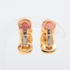 Bvlgari Tubogas Earings 750(YG)×SS Total 26.4 g 3